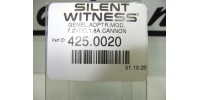  Silent Witness 425.0002 12 VDC to 7.2 VDC for Canon camcorder .